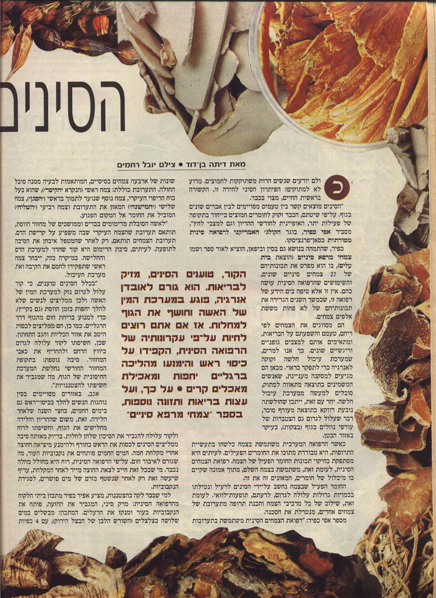 הסינים עושים רוח מגזין הסינים עושים רוח מגזין